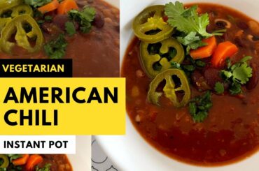 American Chili Recipe | Instant Pot
