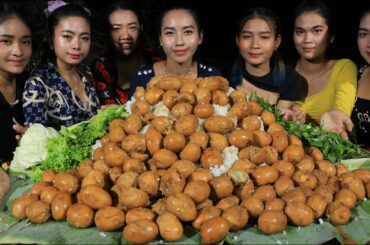 Wow amazing cooking egg curry with rice and chili sauce recipe