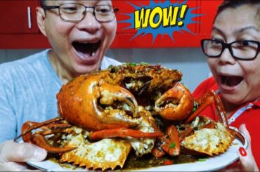 THE MANYCOM CRAB RECIPE! SUPER EASY TO COOK! (SWEET CHILI SAUCE CRAB) SEAFOOD MARKET TOUR!