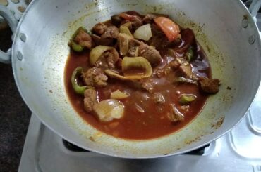 Mutton  chilli  recipe