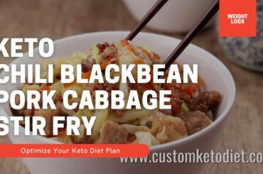 How To Cook Keto Chili blackbean pork cabbage stir fry - Keto Recipes