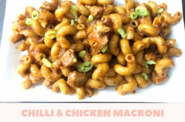 Chilli & Chicken Macaroni Recipe By Bisma Shakeel
