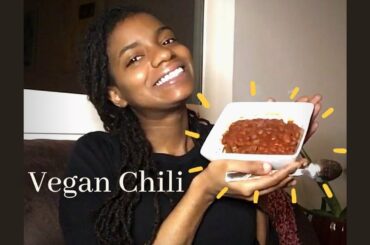 VEGAN CHILI || Easy Crock-Pot Chili Recipe