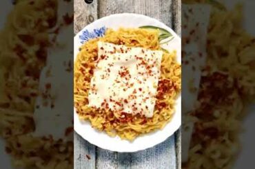 Chilli Cheese Maggi Recipe #Cooking #Shorts
