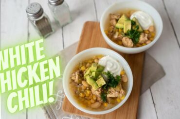 White Chicken Chilli    Easy Instant Pot Recipes