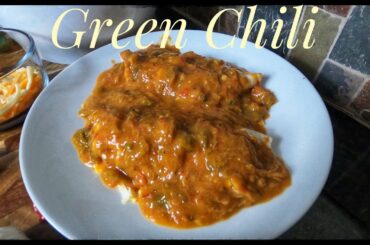 How to make Colorado green chili. Chile Verde. Green chili recipe. With homemade smothered burritos.