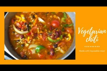 Impossible Burger Chili Instant Pot Recipe in 30 Minutes!