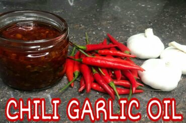 CHILI GARLIC OIL | Homemade Chili Garlic Sauce Recipe