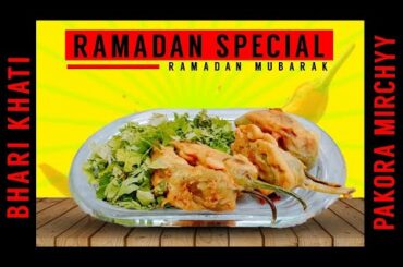 Special | Hari khatii pakora Mirchyy | Bhari Spicy Chili Fry | Simple Recipe |