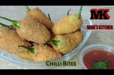 Green Chilli Bites Recipe by Madii's Kitchen | Ramadan Special