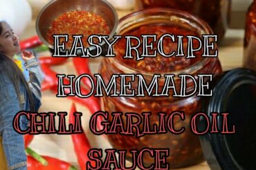 CHILI GARLIC SAUCE |EASY RECIPE |HOMEMADE |ENTERTAINMENT TWIST