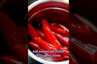 chilli garlic mushroom recipe #shorts