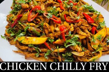 Chicken Chilly Fry Recipe | Fried Chicken Recipe | Chicken Chili Fry | Goan Recipes - By Natasha