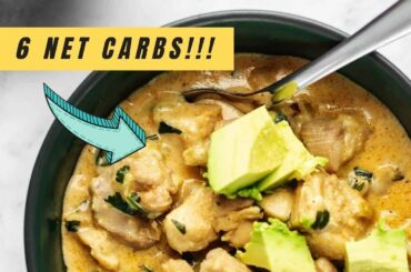 Keto Cream Cheese Chicken Chili