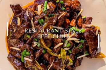 Restaurant Style Beef Chili Recipe | Ramzan Special Recipe