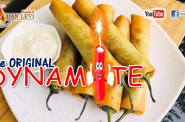 THE ORIGINAL DYNAMITE RECIPE | GROUND PORK, CHEESE & CHILI ROLL RECIPE | DYNAMITE RECIPE DAN LEVI