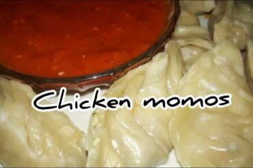 Chicken Momos Recipe | Red chilli Momos chutney | Iftar Special |