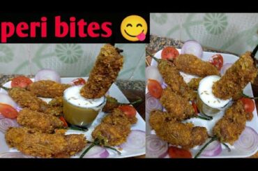 peri bites | simple and easy peri bites/chilli bites recipe | ramzan special recipe