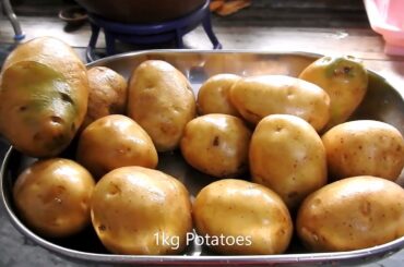 Fried chili potato recipe