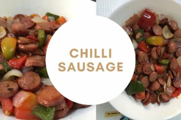 Chilli Sausage/Sausage Chilli/Quick and easy recipe/Dinner Recipes/Bino Lopez
