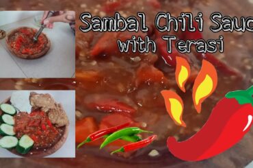 Sambal Chili Sauce with Terasi || Sambal paste || Sambal Easy Recipe