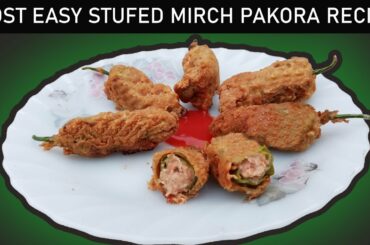 stuffed mirchi recipe | mirch pakora recipe | ramzan special recipe | green chili pakora recipe