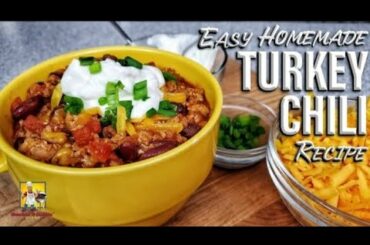 Homemade Turkey Chili | Crockpot Recipe | S & G with AB |