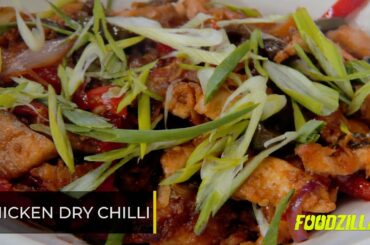 Hot and Spicy Chicken Dry Chili Recipe by Foodzilla | HD
