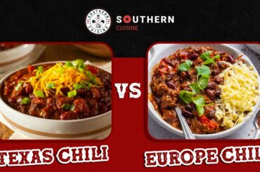 TEXAS Chili vs ENGLISH Chili   Best Homemade Chili Recipe