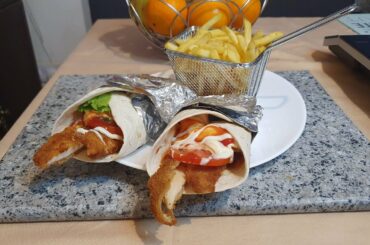 THE BEST CHILI CHICKEN WRAPS I EVER MADE!CHICKEN WRAPS RECIPE!