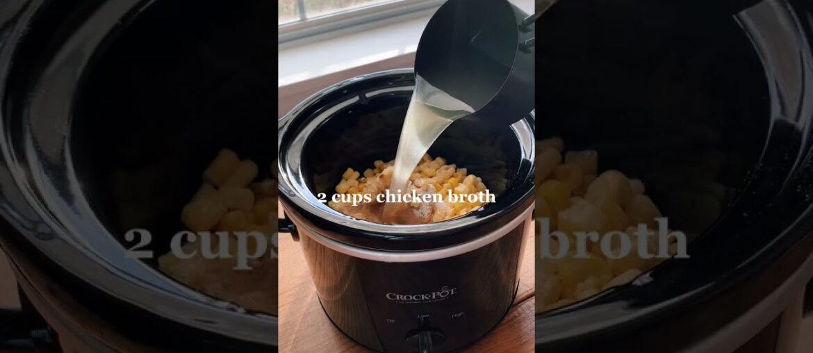 I topped this with cotija cheese, cilantro, and chili powder! Recipe inspo from 365 days of crockpot