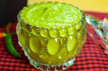 Green Chili Sauce Recipe || Homemade Green Chili sauce || easy way to make green Chilli Sauce