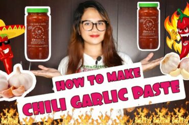 HOW TO MAKE CHILI GARLIC PASTE (PINOY STYLE) I JEN UGAY