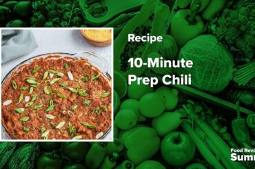 Recipe Video of the Day - 10-minute Prep Chili