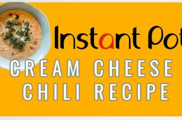 Instant Pot Cream Cheese Chili Recipe #shorts