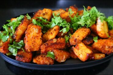 Hot and Spicy Bread Chili | Easy and Quick snack recipe | Eyes on Plate