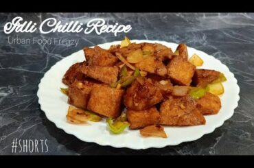 Idli Chilli Recipe|Easy Recipe|Snack Recipes|Urban Food Frenzy #shorts