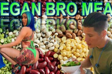 Epic Vegan Bro Meal: THICC 3 Bean Chili | Next Level Hyper Anabolic