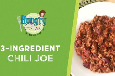 How to Make Hungry Girl’s 3-Ingredient Chili Joe (Speedy Recipe Hack) // #shorts