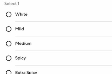 Ordered Korean food and noticed that they now offer a spice level below mild.