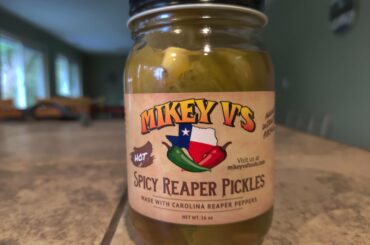 Got these from a pickle of the month club. Fantastic flavor and good heat.