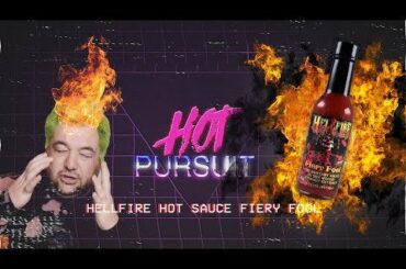 FIRST time tasting Hellfire Hot Sauce's "Fiery Fool"