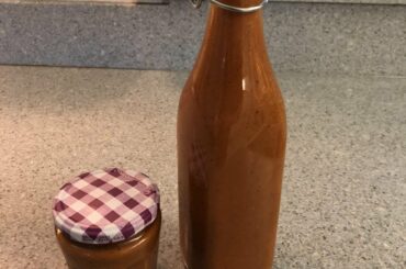 Made some smoked hot sauce.