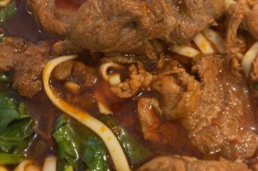 Spicy beef noodle soup for the soul