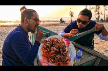 Spicy crab fry | At lebur chor Kuakata