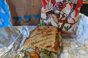 Mendocino Farms "A Sandwich Study of Heat Sandwich" with Hot Habanero Mama Zuma's Revenge Kettle Cooked Chips