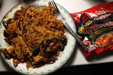 I made it stirfry instead of a soup. Put all the sauce in there. It was good!