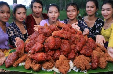 Wow amazing cooking chicken crispy with tomato chili sauce recipe - Amazing cooking