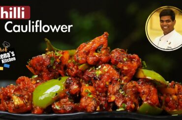 Chilli Cauliflower in South Indian Style | How to Make Chilli Gobi | CDK 481| Chef Deena's Kitchen