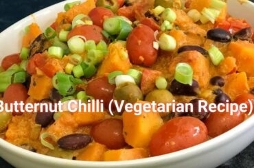 How to Cook Easy Butternut Chilli Recipe | Vegetarian Recipe | Nerisa Rodavia's Kitchen